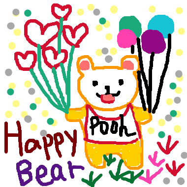 作品：HAPPY BEAR